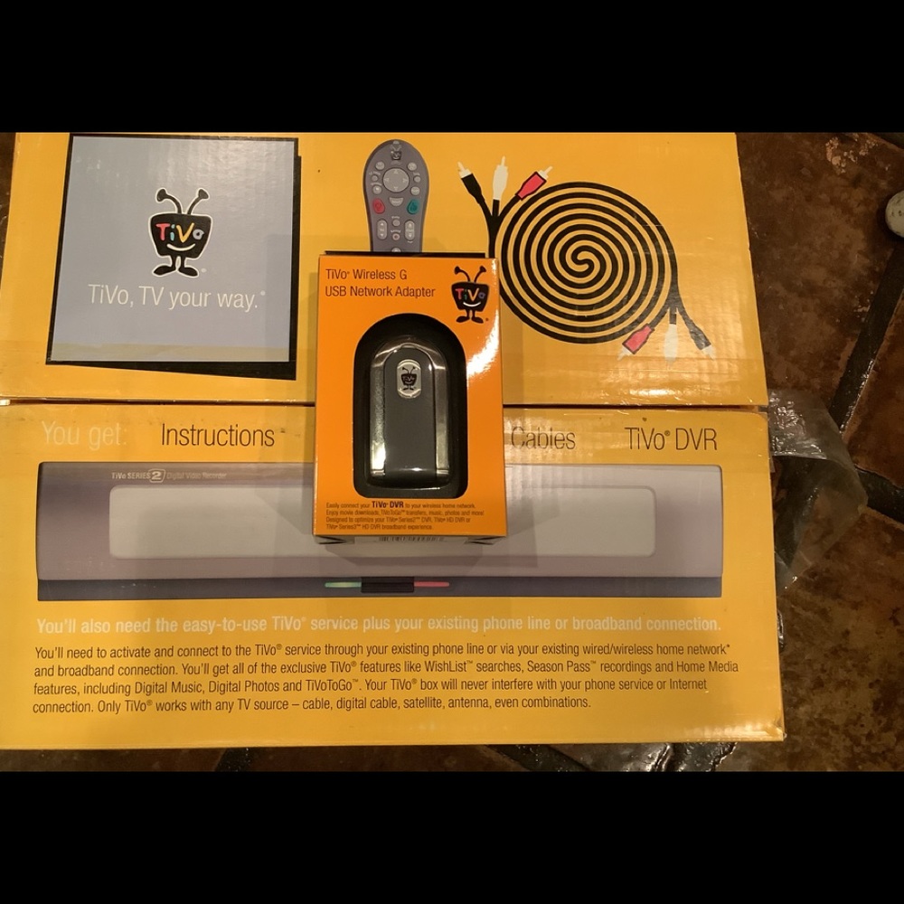 TiVo DVR.